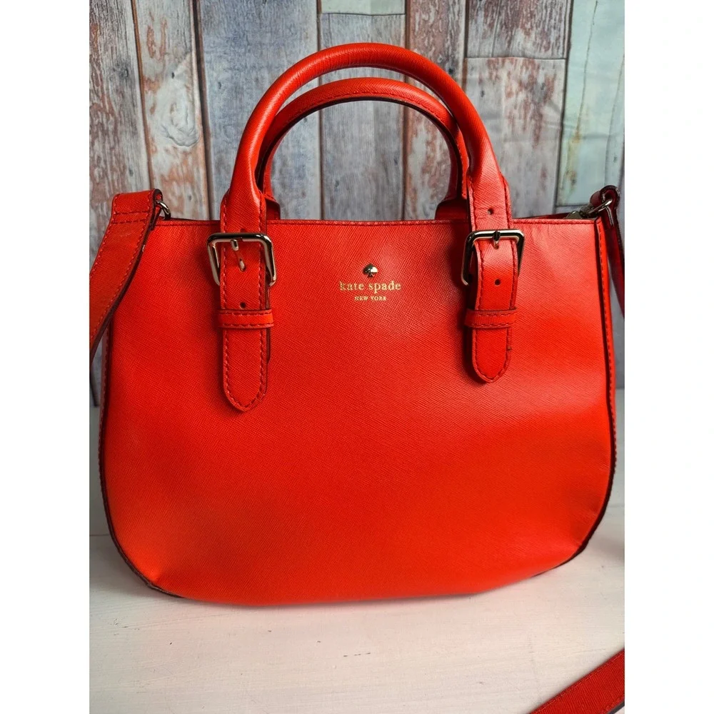 Kate Spade New York Charlotte Street Sylvie Handbag Maraschino Tote To Way Bag